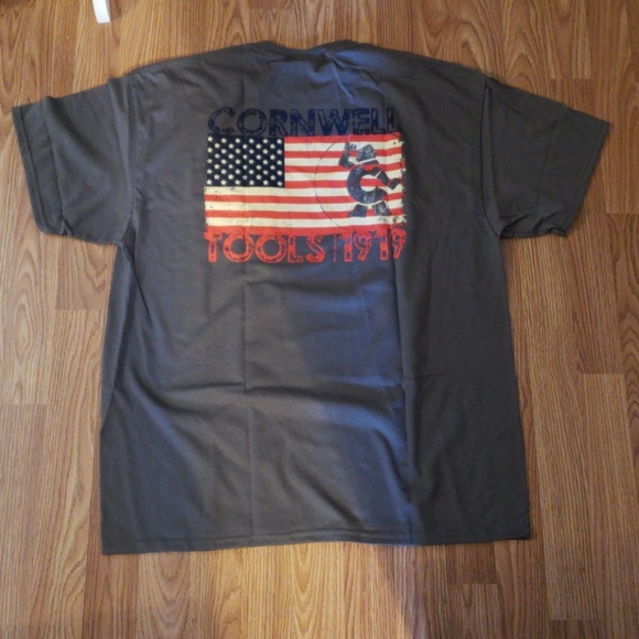 Port and Company Other - Cornwell Tools Flag  Men T Shirt XL